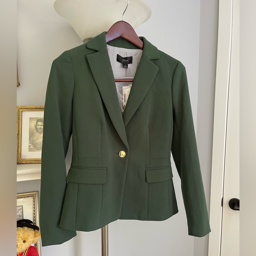 NWT J. Crew Peplum Blazer